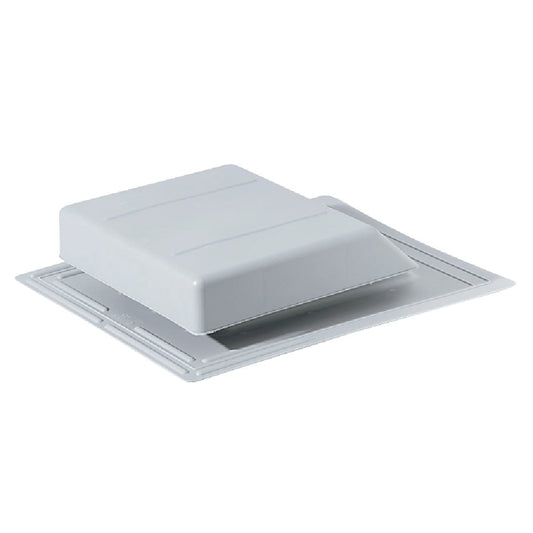 Airhawk 61 In. Gray Plastic Slant Back Roof Vent