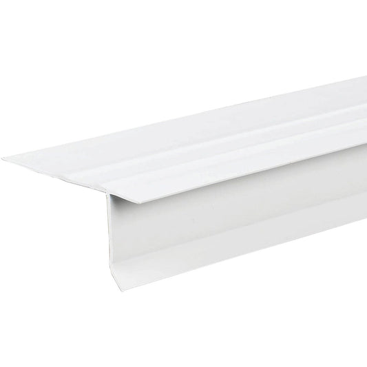 Amerimax F4-1/2 White Vinyl Roof & Drip Edge Flashing