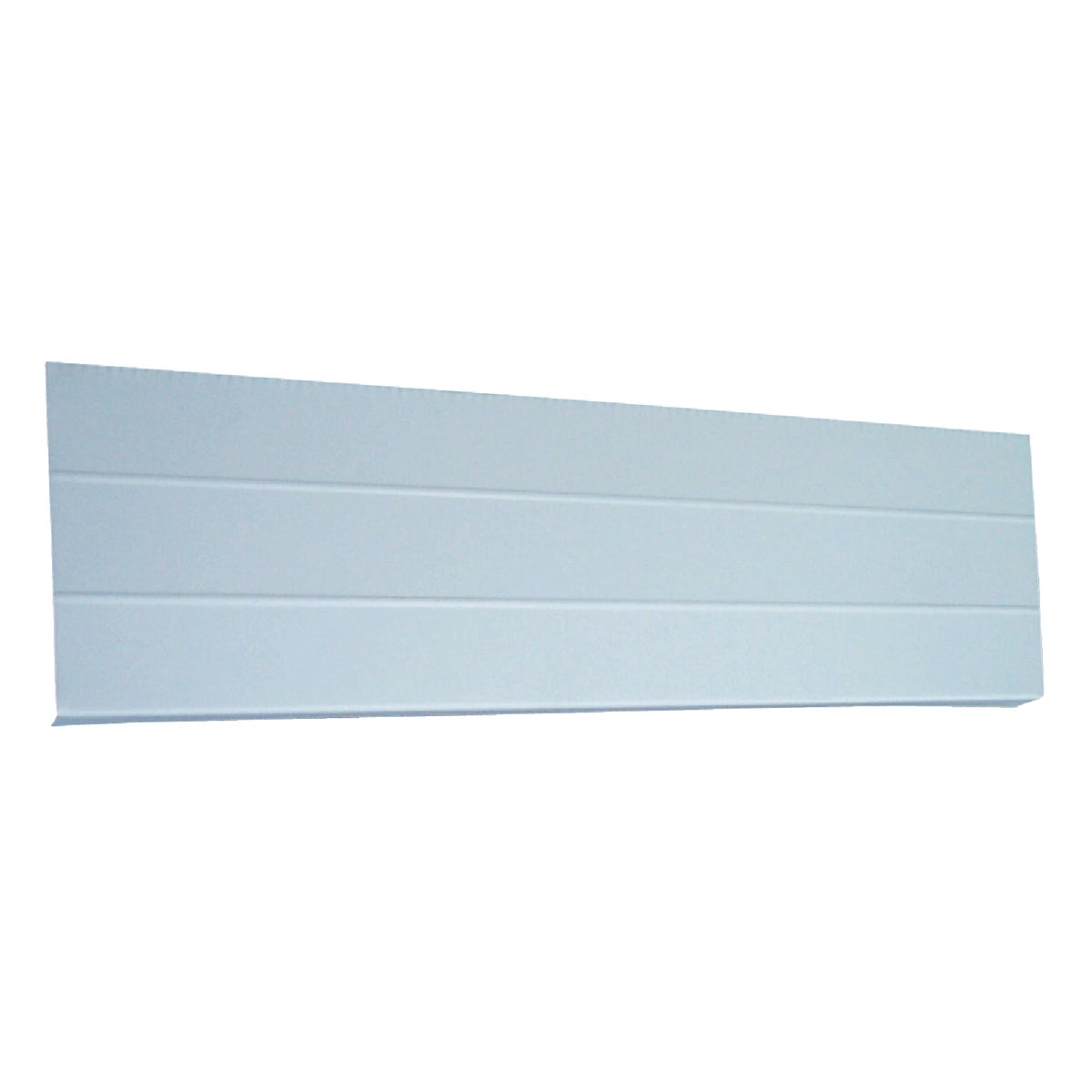 Klauer 6 In. x 12 Ft. 0.024 In. Ribbed Aluminum Fascia