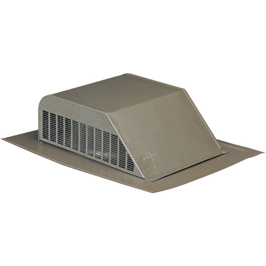 Airhawk 50 In. Weatherwood Galvanized Steel Slant Back Roof Vent