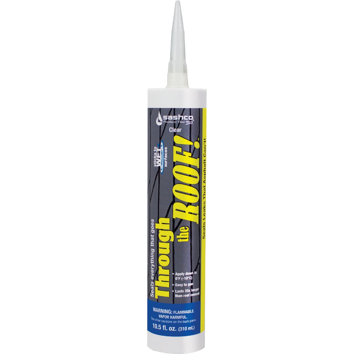 Through the Roof! 10.5 Oz. Cartridge Cement & Patching Sealant