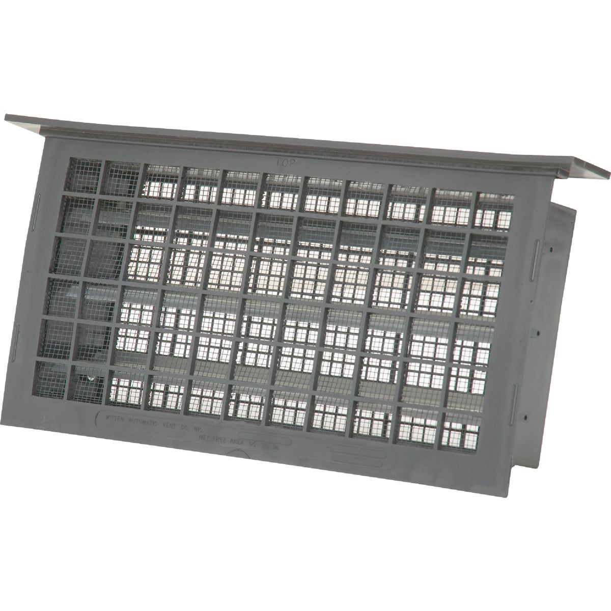 Witten 8 In. x 16 In. Gray Automatic Foundation Ventilator with Lintel