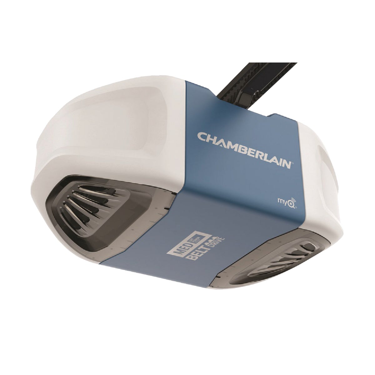 Chamberlain B-510 Quiet & Strong Belt Drive Garage Door Opener with MED Lifting Power