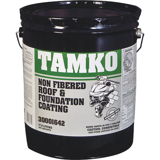 Tamko 5 Gal. Non-Fibered Roof And Foundation Coating