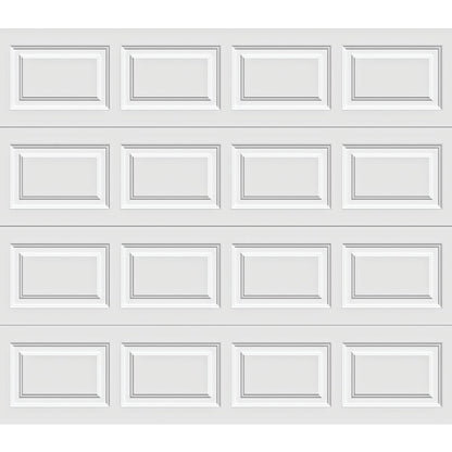 Holmes Gold Series 8 Ft. W x 7 Ft. H White Insulated Steel Garage Door w/Extension Springs