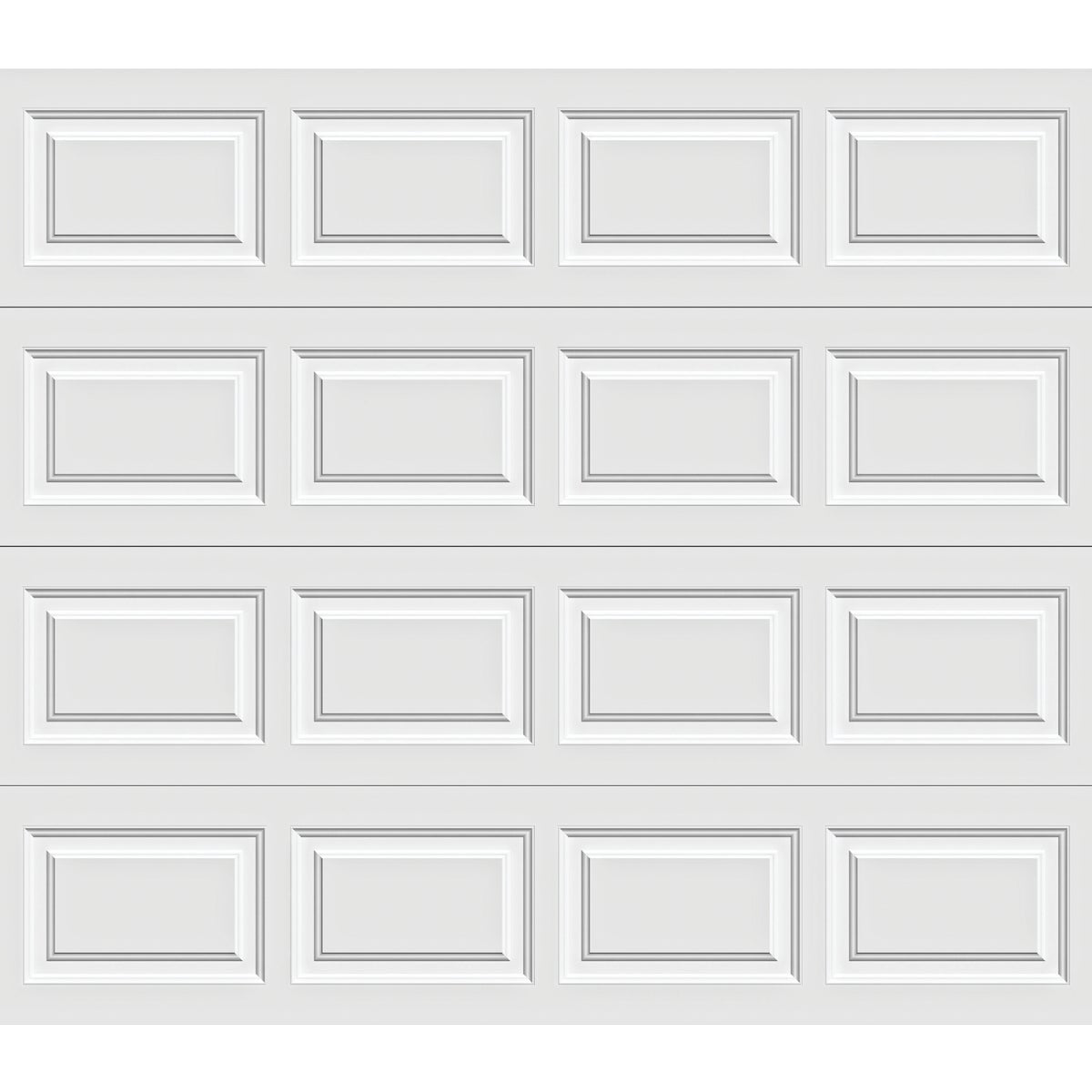 Holmes Gold Series 9 Ft. W x 7 Ft. H White Insulated Steel Garage Door w/Extension Springs