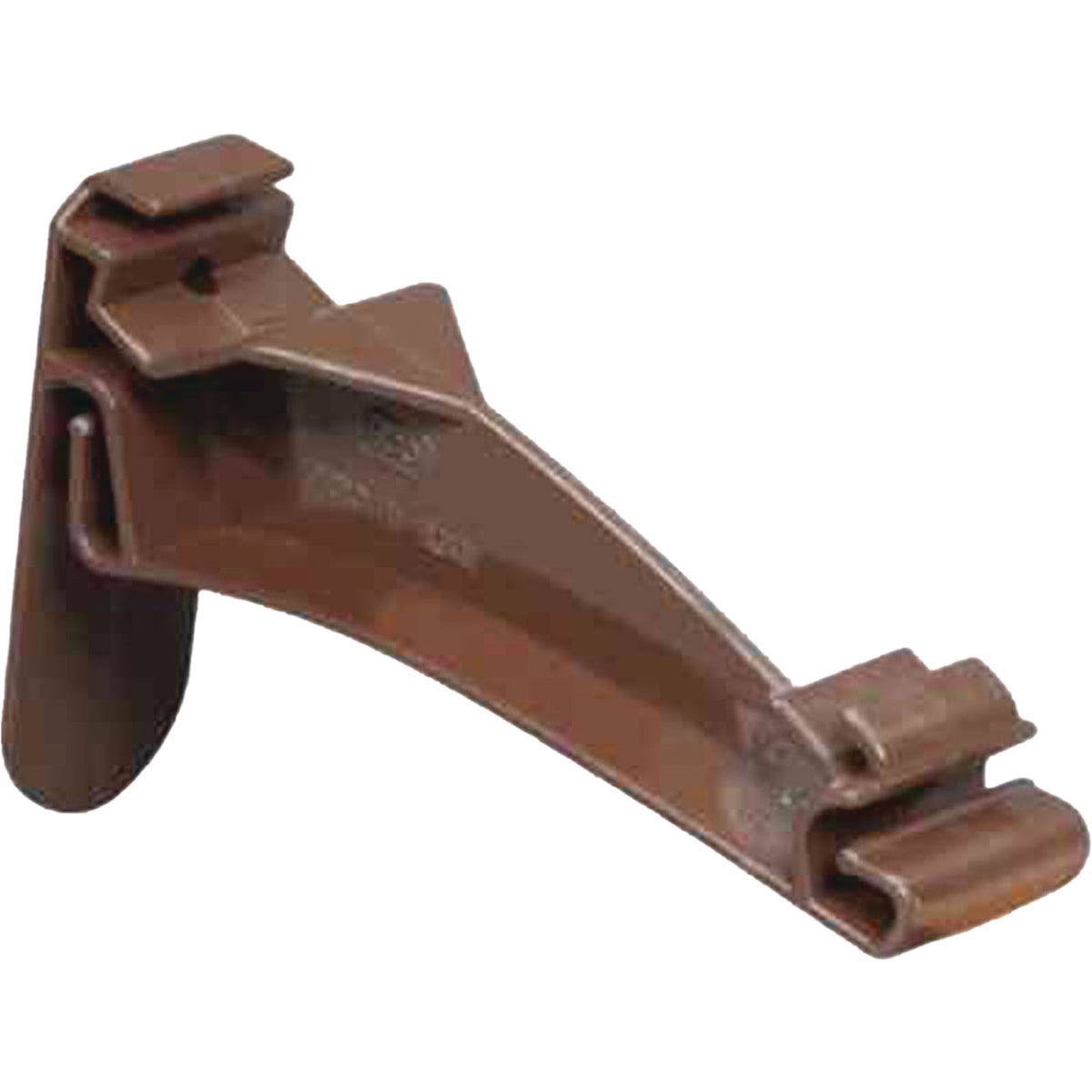 Amerimax 5 In. Traditional K-Style Brown Vinyl Hidden Gutter Hanger