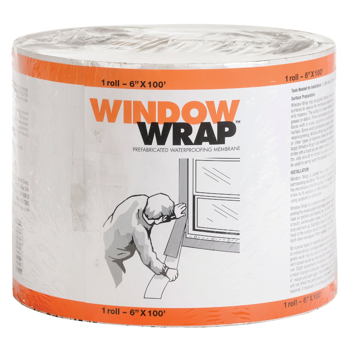 MFM PSX-20 WindowWrap 6 In. x 100 Ft. Flashing Tape