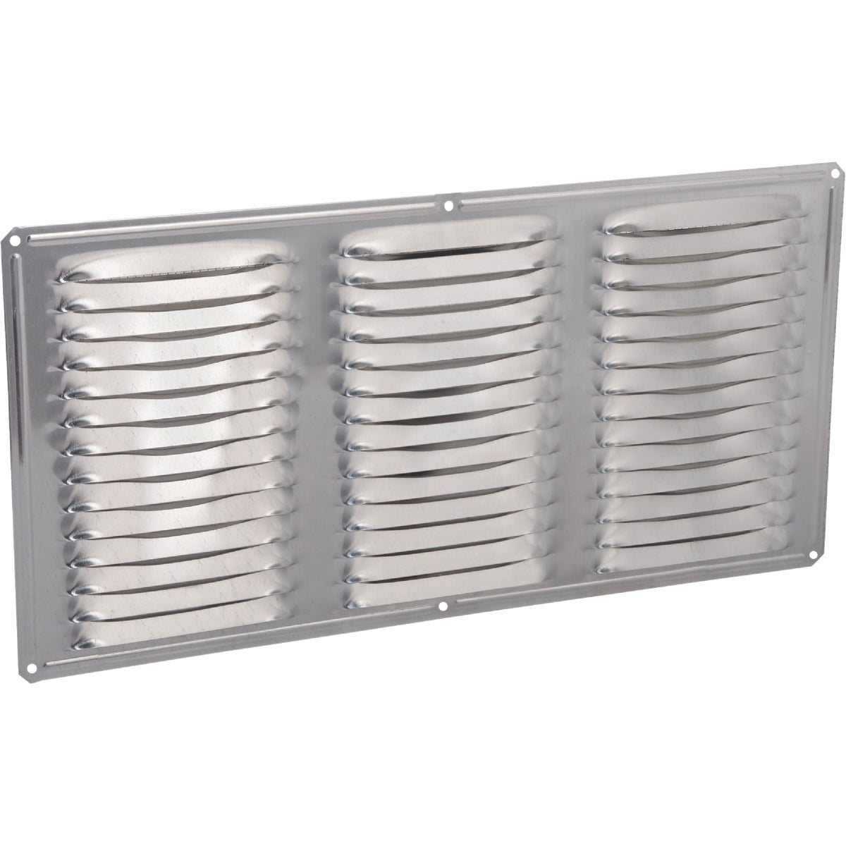 Air Vent 16 In. x 8 In. Mill Aluminum Under Eave Vent