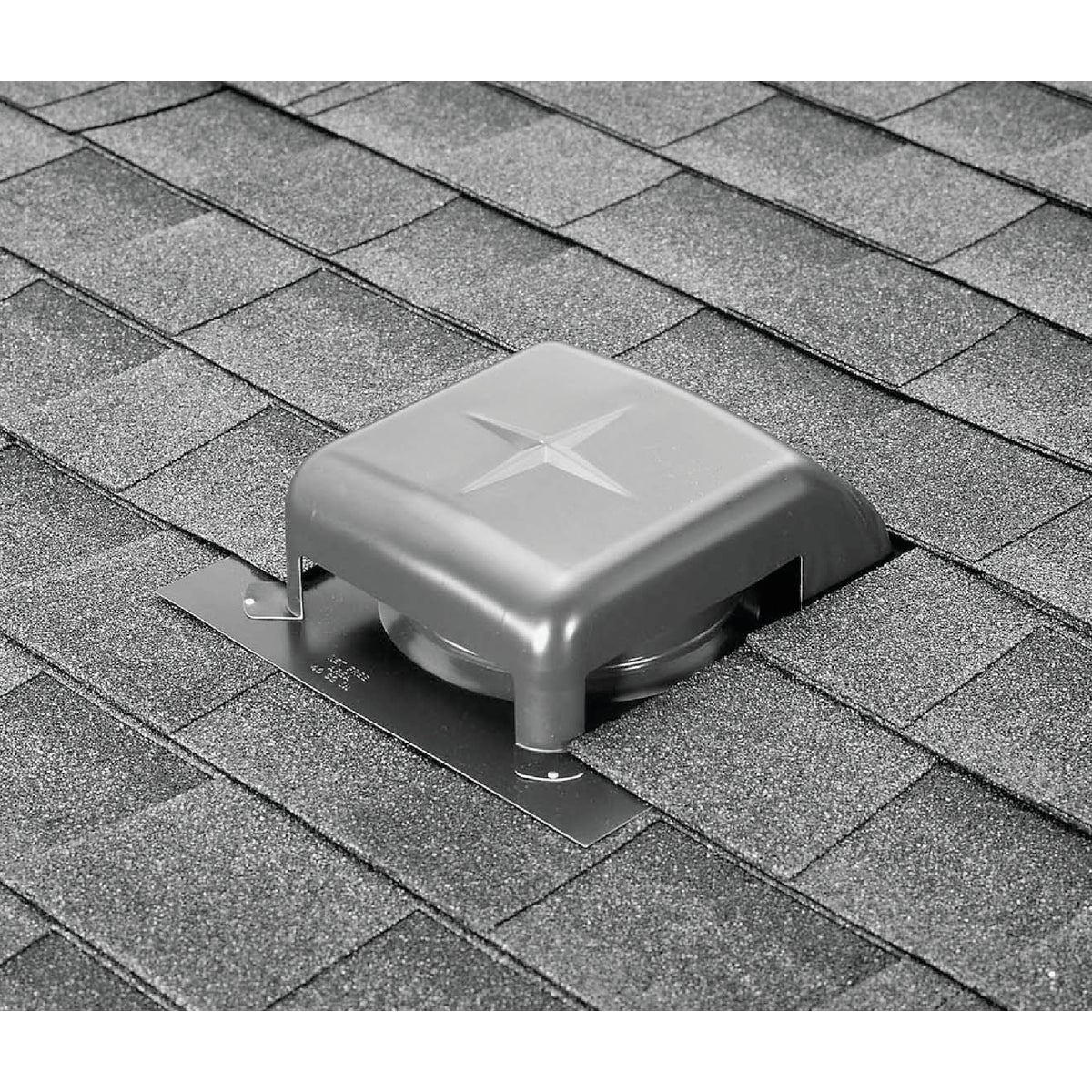 Airhawk 40 In. Mill Galvanized Steel Slant Back Roof Vent