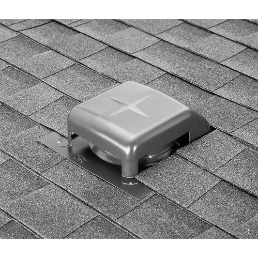 Airhawk 40 In. Mill Galvanized Steel Slant Back Roof Vent