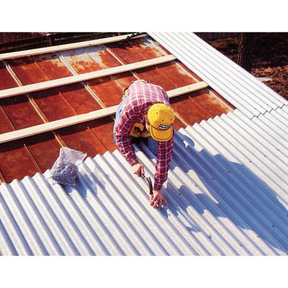 Ondura 48 In. x 79 In. Organic Fiber Core & Asphalt Gray Ondura Corrugated Roofing Panels