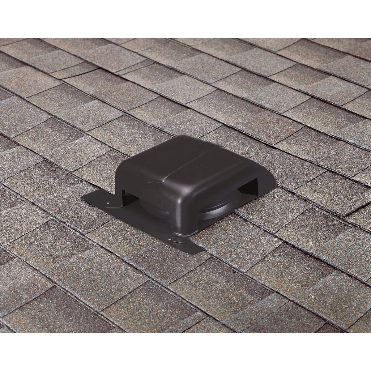 Airhawk 40 In. Black Galvanized Steel Slant Back Roof Vent