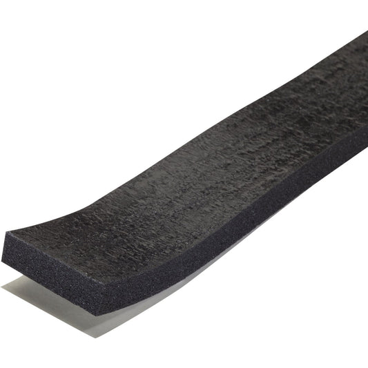 M-D 3/8 In. x 1-1/4 In. x 10 Ft. Black Sponge Window Seal