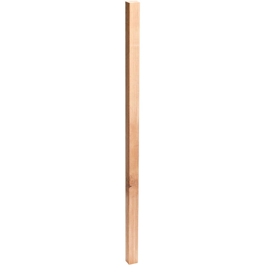 Real Wood 2 In. x 2 In. x 36 In. Cedar Square Baluster