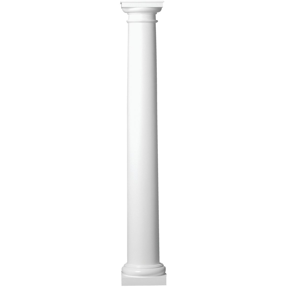 Crown Column Duracast 10 In. x 10 Ft. Smooth White Fiberglass Column