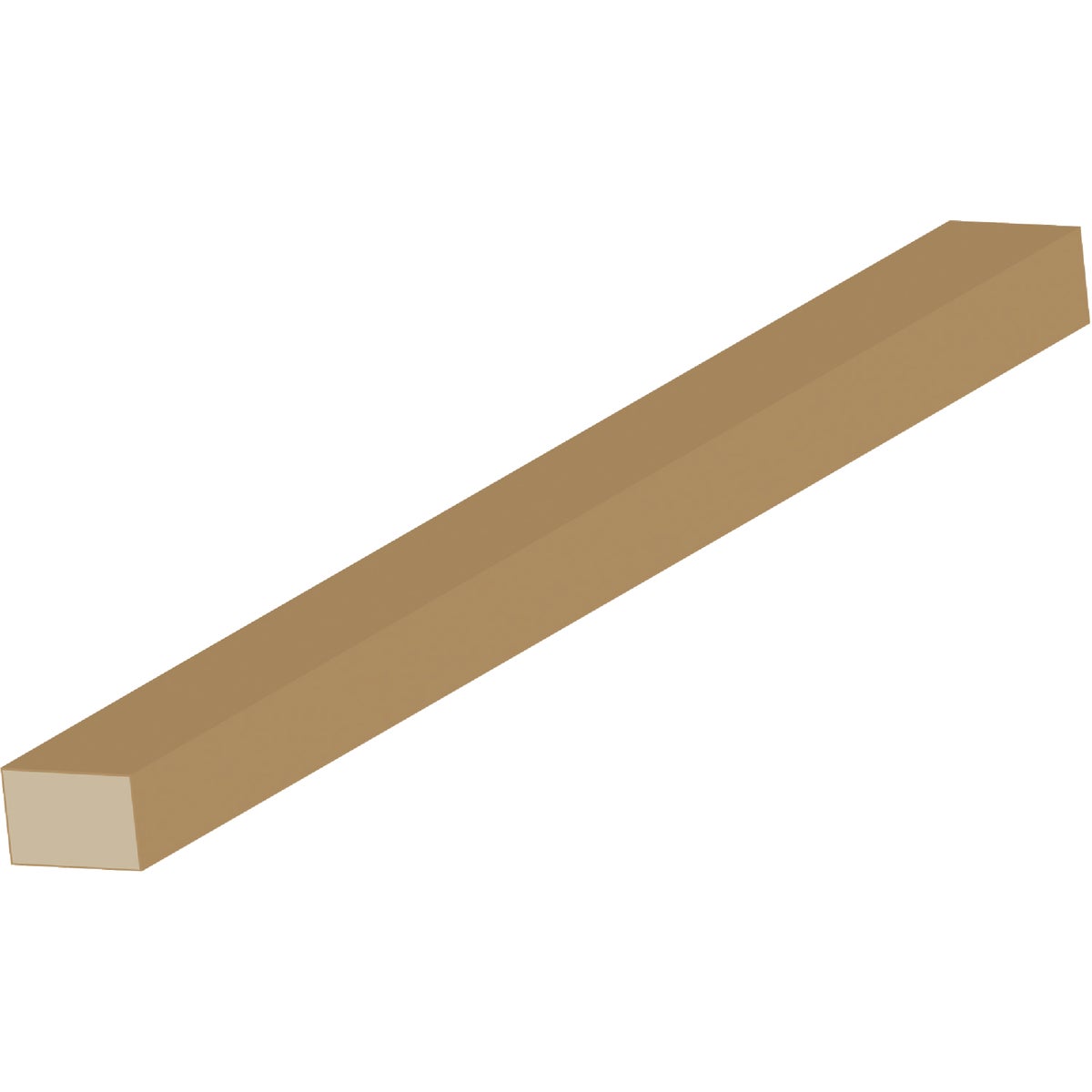 Cedar Creek WM254 1/2 In. W. x 3/4 In. H. x 8 Ft. L. Solid Pine Parting Stop Molding