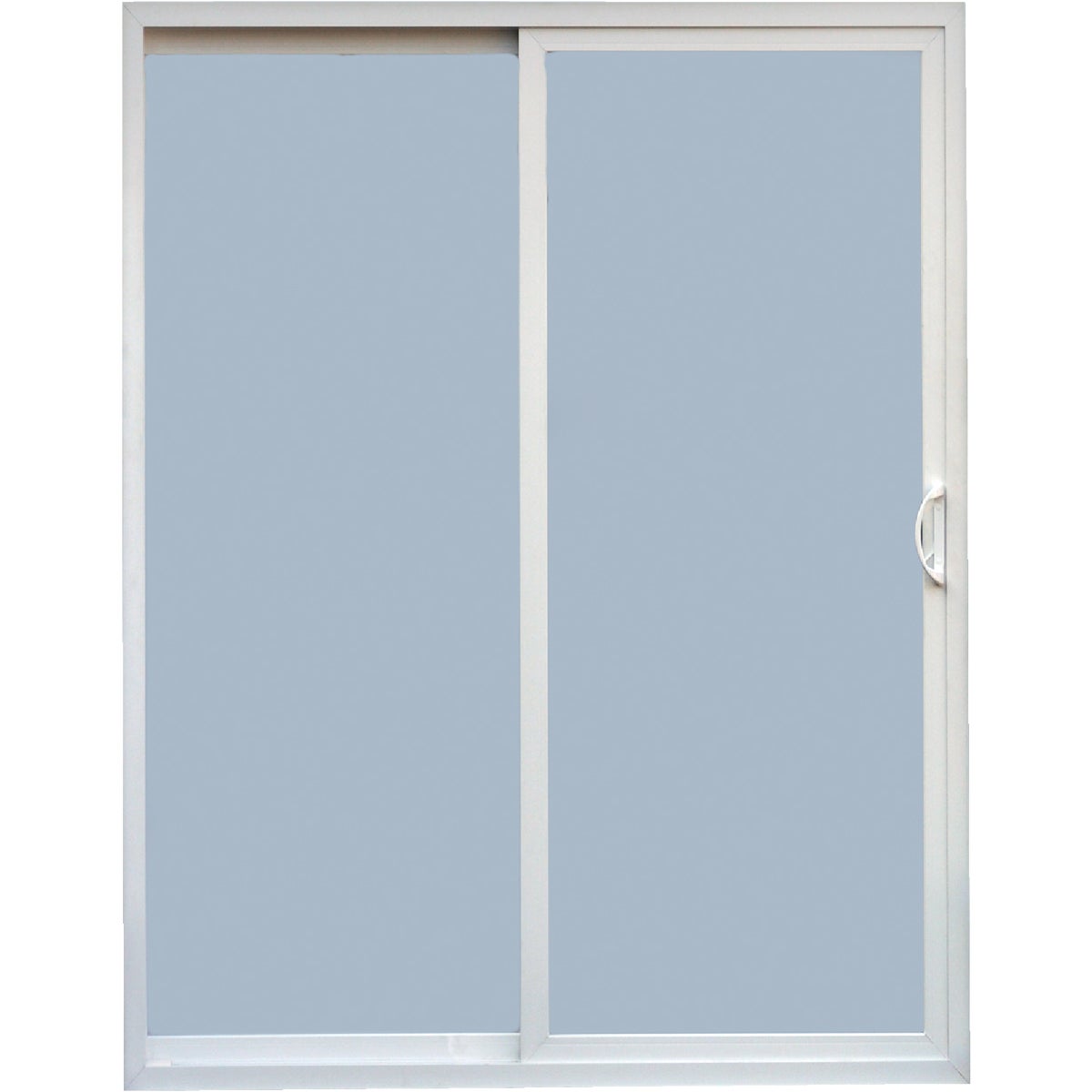 Croft Vicksburg Series 60 72 In. W. x 80 In. H. White Reversible Vinyl Sliding Patio Door