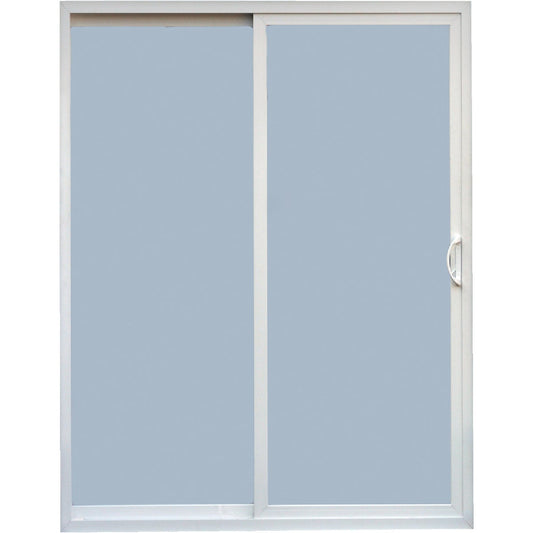 Croft Vicksburg Series 60 72 In. W. x 80 In. H. White Reversible Vinyl Sliding Patio Door