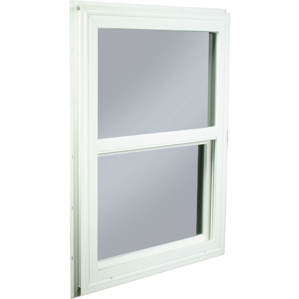 Northview 23-1/2 In. W. x 29-1/2 In. H. White PVC Traditional Single Glazed Single Hung Window