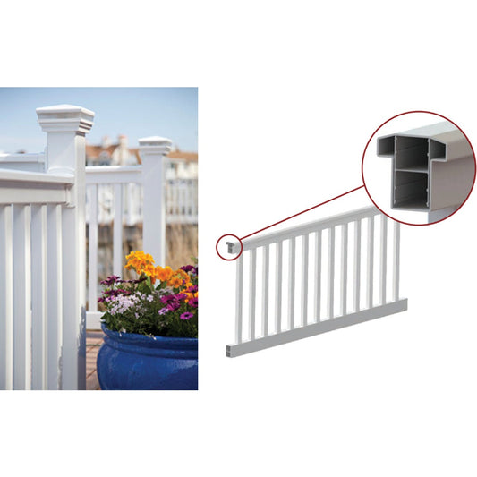 RDI Finyl Line 36 In. H. x 6 Ft. L. Vinyl Railing