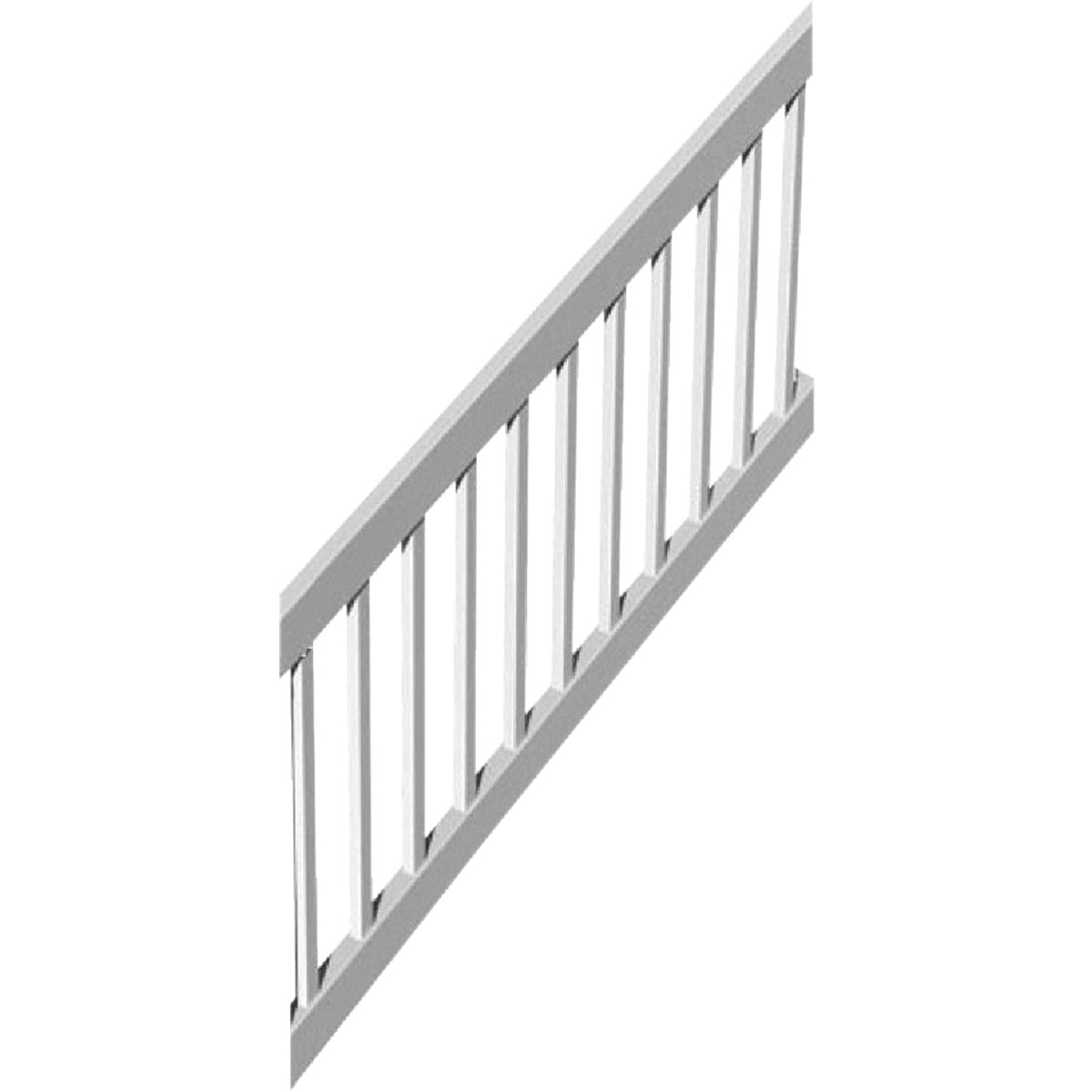 RDI Finyl Line 36 In. H. x 6 Ft. L. Vinyl T-Shape Top Stair Railing