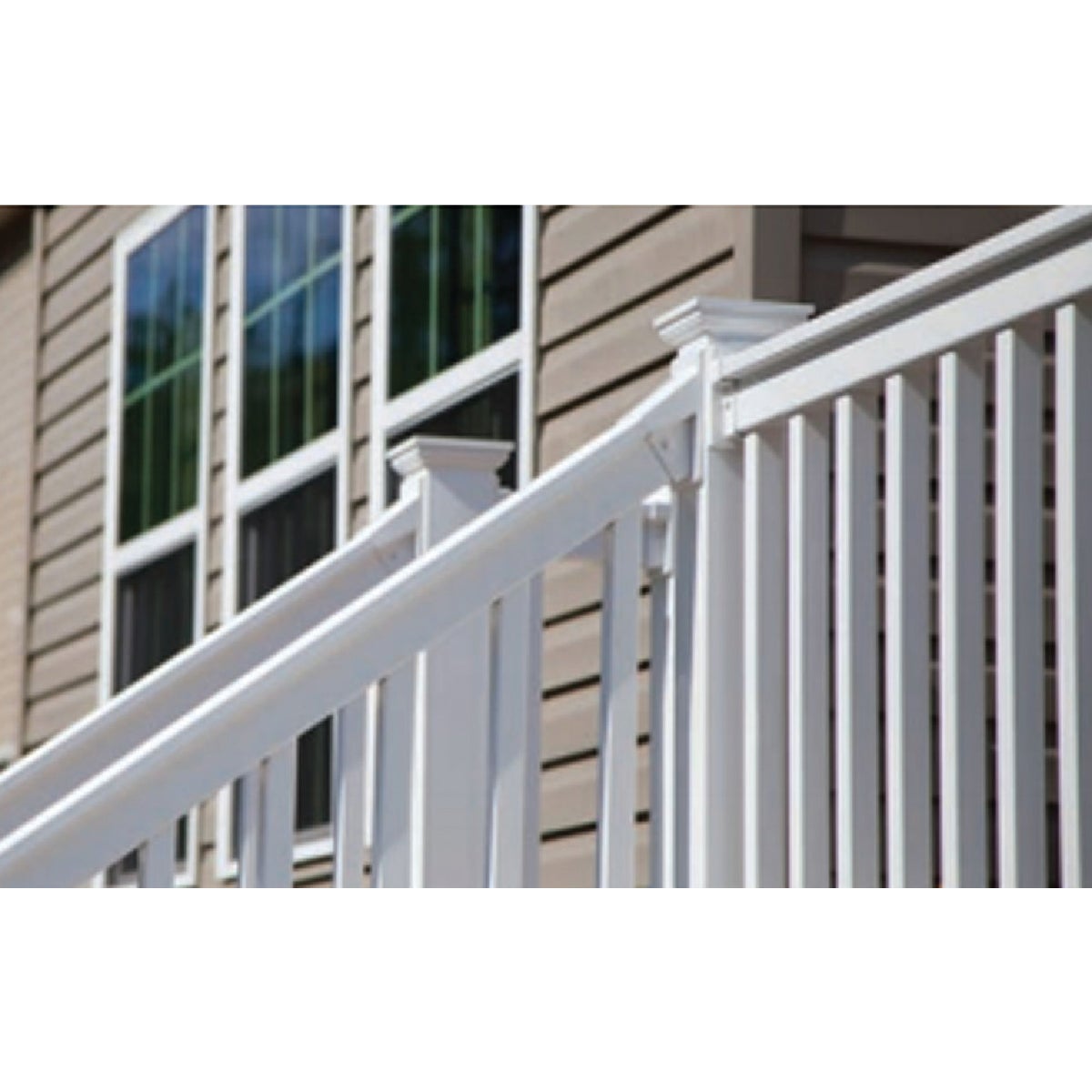 RDI Finyl Line 36 In. H. x 6 Ft. L. Vinyl T-Shape Top Stair Railing