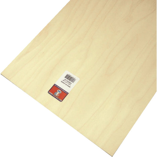 Midwest Products 3/16 In. x 12 In. x 24 In. Birch Plywood