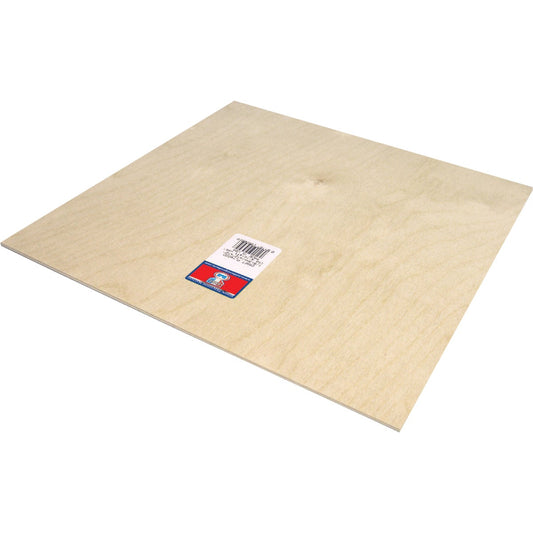 Midwest Products 1/8 In. x 12 In. x 12 In. Birch Plywood