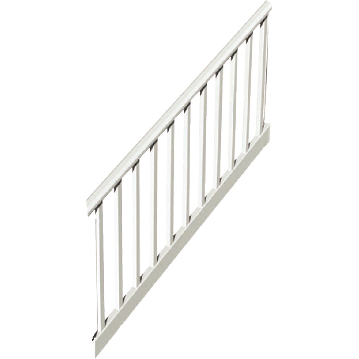 RDI Original 36 In. H. x 6 Ft. L. Vinyl T-Shape Stair Railing