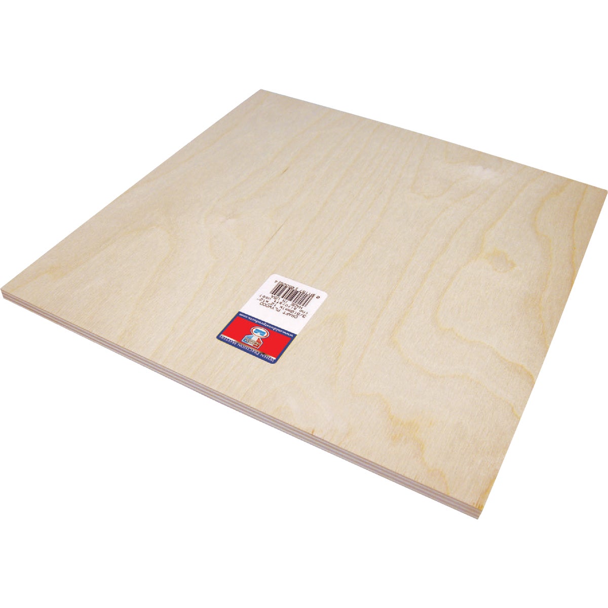 Midwest Products 3/8 In. x 12 In. x 12 In. Birch Plywood