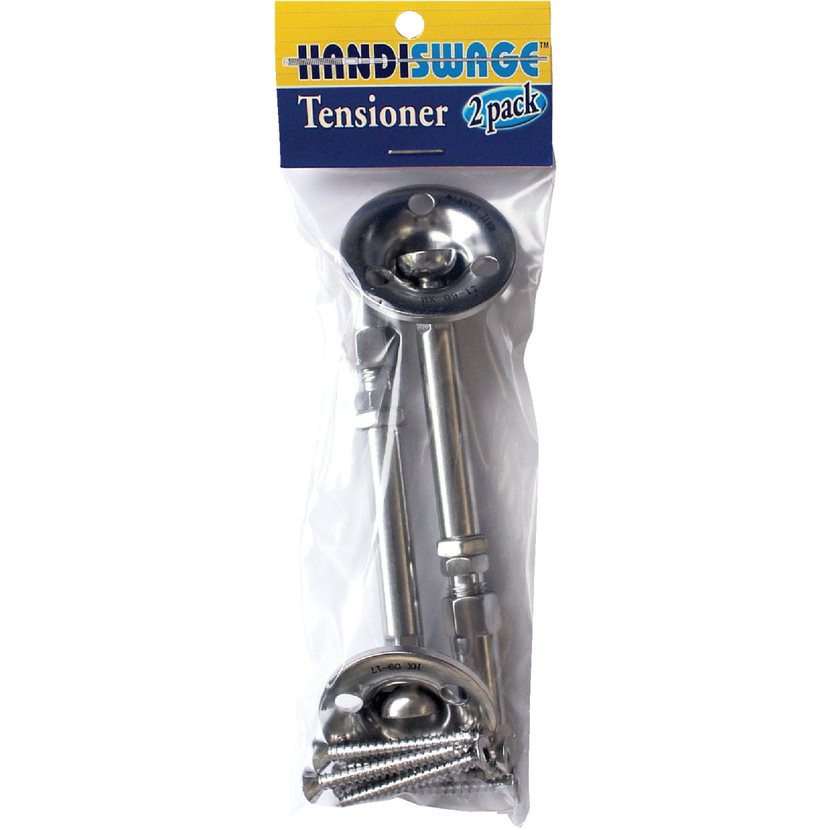 Atlantis Rail System HandiSwage 1/8 In. Dia. Stainless Steel Cable Tensioner with Compression Fitting (2-Pack)