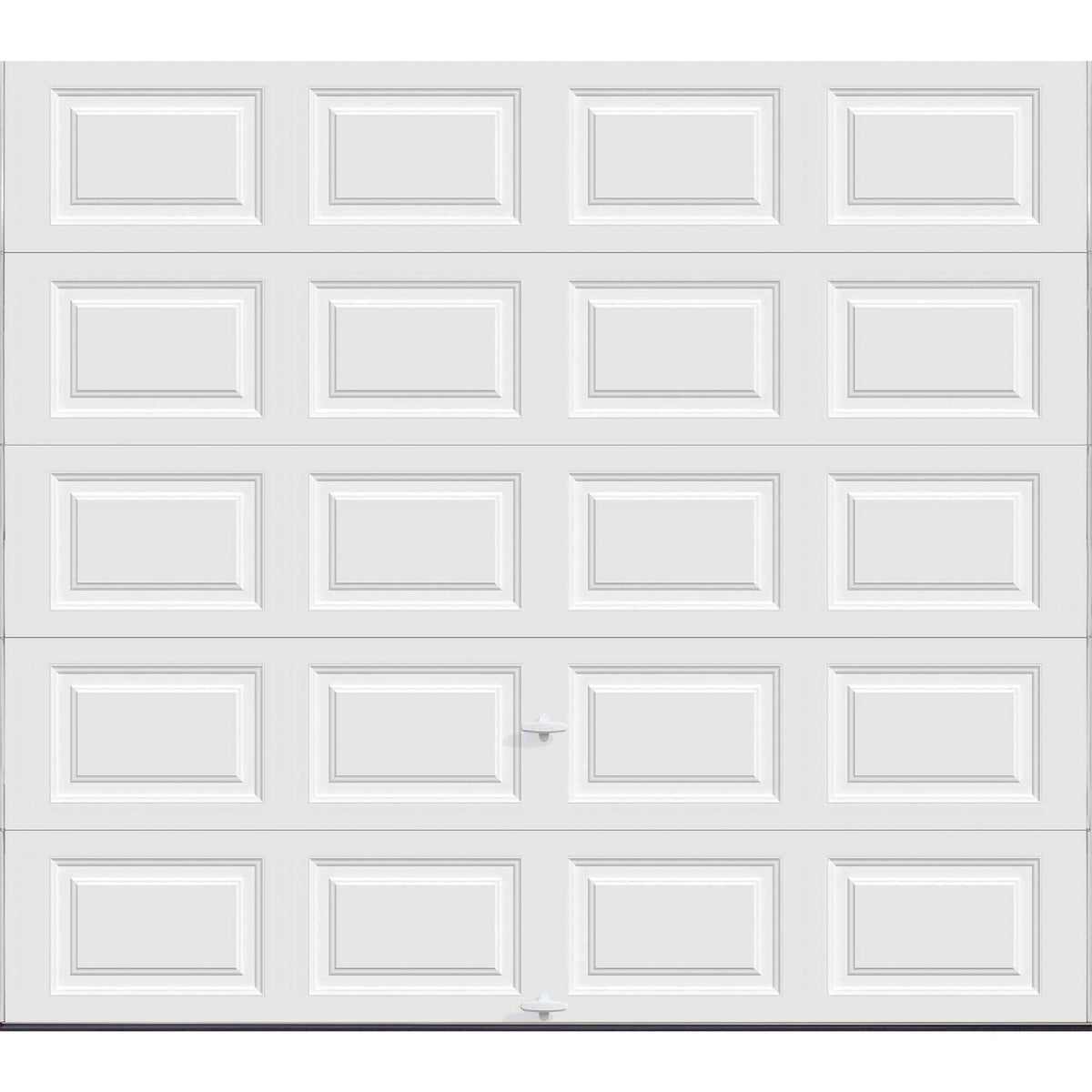 Holmes Gold Series 9 Ft. W x 8 Ft. H White Insulated Steel Garage Door w/EZ-Set Torsion Spring