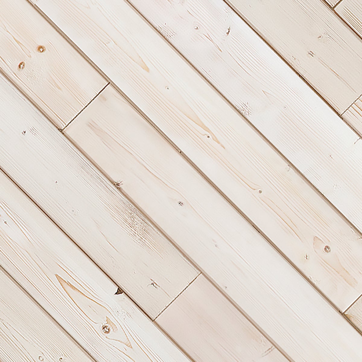 Global Product Sourcing 3-1/2 In. W. x 1/4 In. Thick Solid Wood White Reclaimed Wood Wall Plank