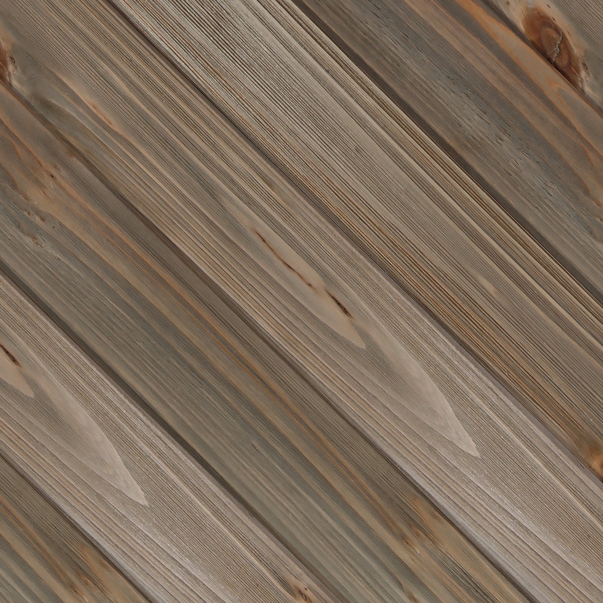 Global Product Sourcing 3-1/2 In. W. x 1/4 In. Thick Solid Wood Gray Reclaimed Wood Wall Plank