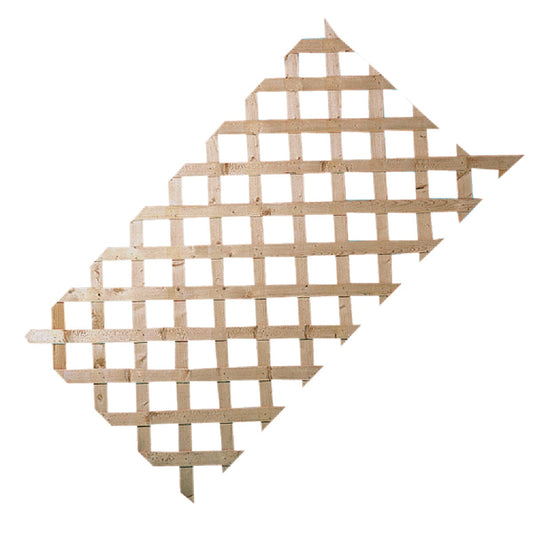 ProWood 2 Ft. W x 8 Ft. L x 1/2 In. Thick Natural Treated Wood Lattice Panel