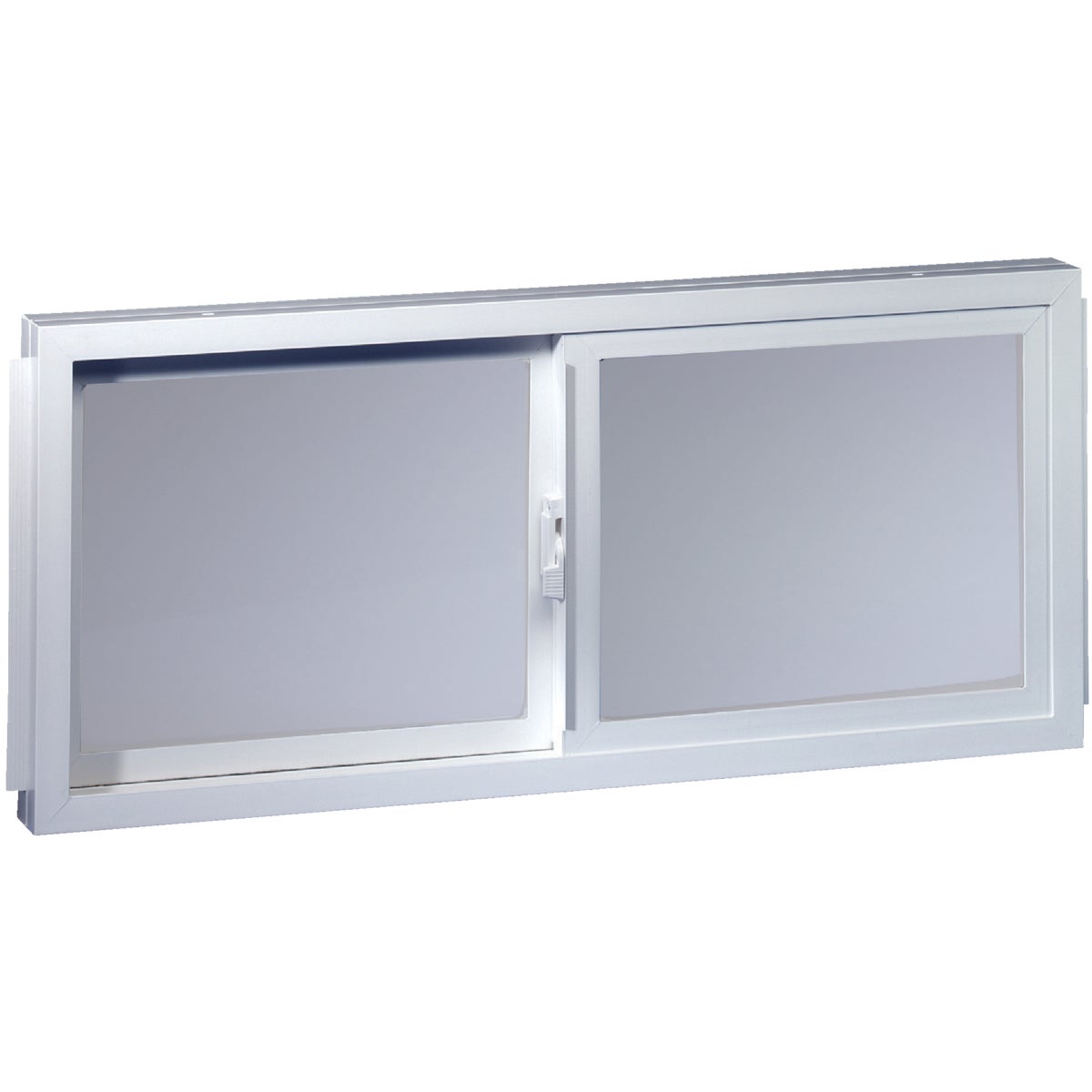 Northview Aspen Glider 32 In. W. x 19-1/4 In. H. White PVC Basement Window