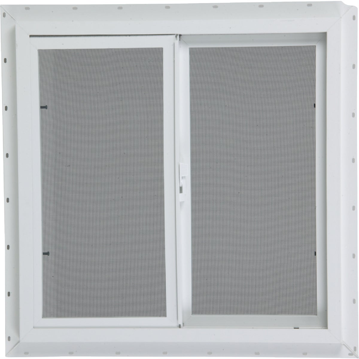 Northview 23-1/2 In. W. x 23-1/2 In. H. White PVC Single Glazed Utility Sliding Window