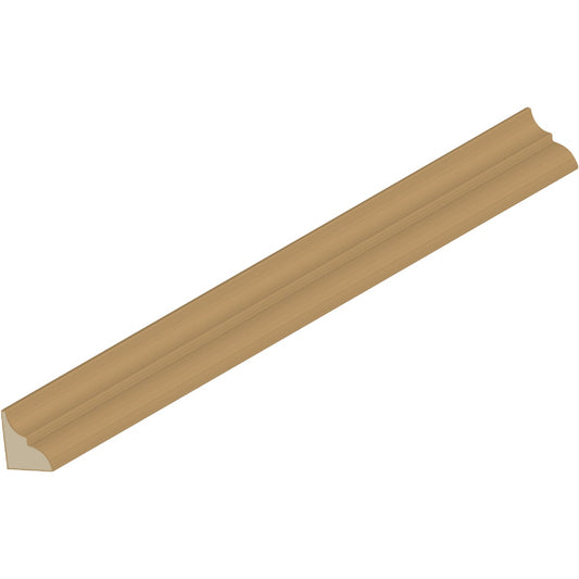 Cedar Creek WM147 1/2 In. W. x 9/16 In. H. x 8 Ft. L. Solid Pine Glass Bead Stop Molding