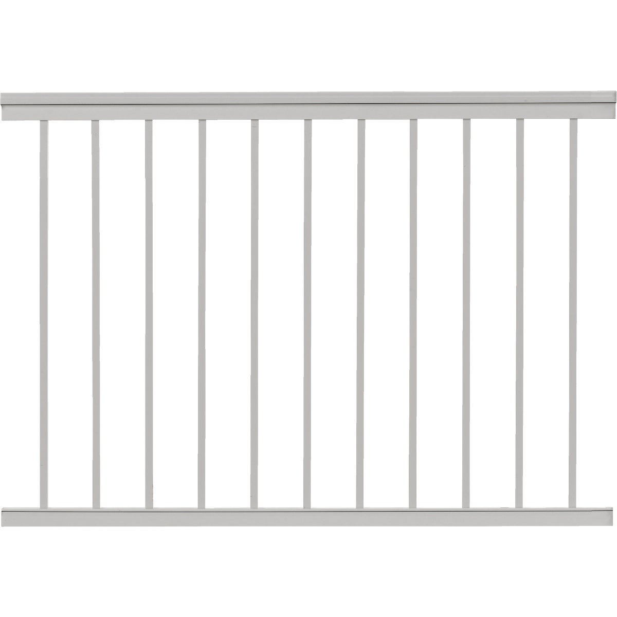 Gilpin Summit 36 In. H. x 4 Ft. L. White Aluminum Railing