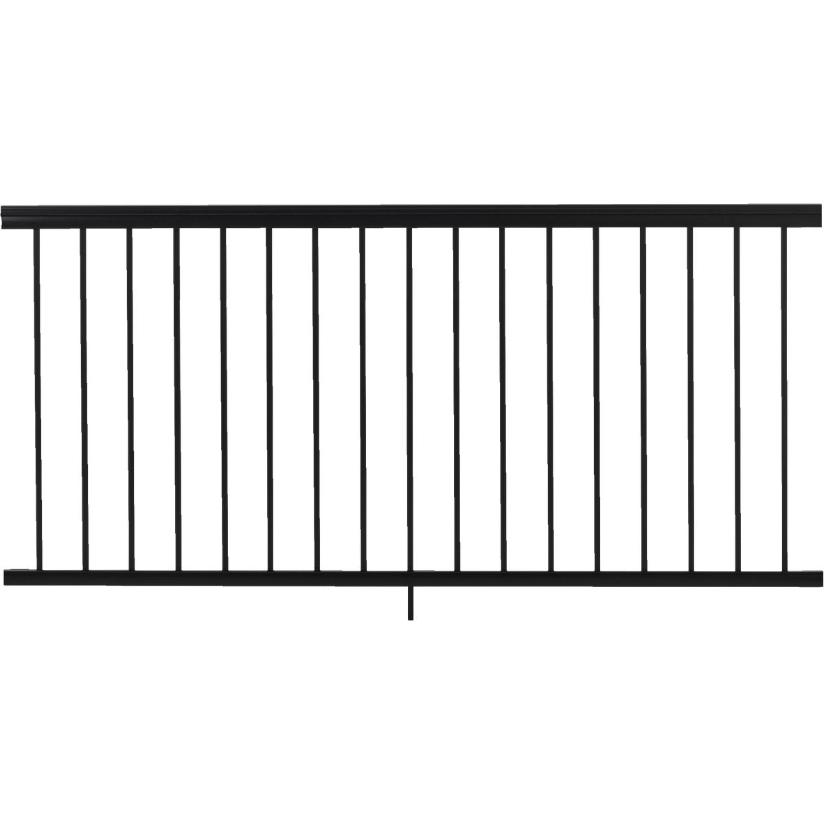 Gilpin Summit 36 In. H. x 6 Ft. L. Black Aluminum Railing