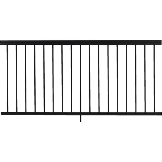 Gilpin Summit 36 In. H. x 6 Ft. L. Black Aluminum Railing