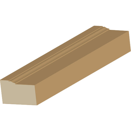 Cedar Creek WM180 2 In. x 8 Ft. Pine Wood Brick Molding