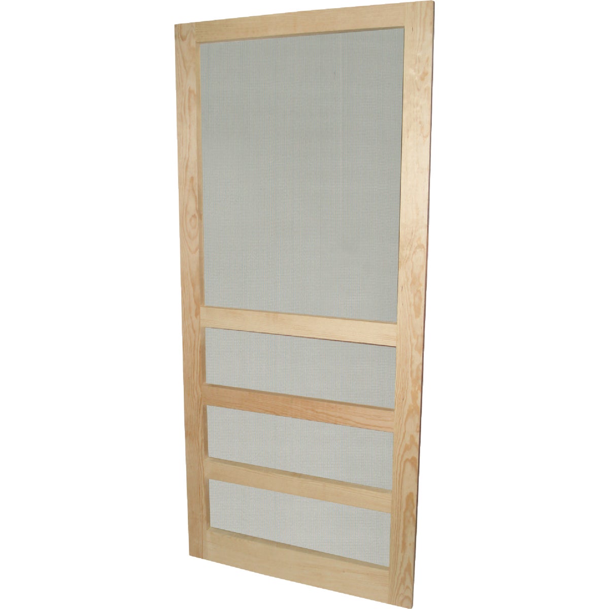 Snavely 36 In. W. x 80 In. H. x 1-1/8 In. Thick Natural Solid Pine Wood Heavy-Duty Screen Door