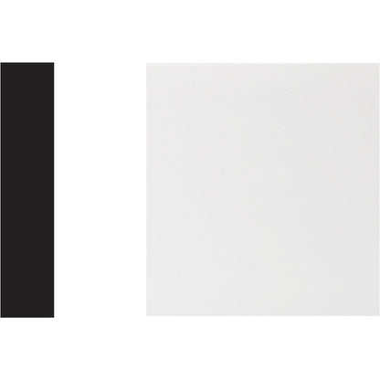 Royal Trimplank 1 In. x 4 In. x 12 Ft. White PVC Board