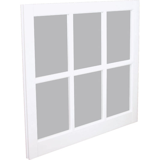 Northview Window 31-5/16 In. x 29 In. PVC 6-Lite Barn Sash