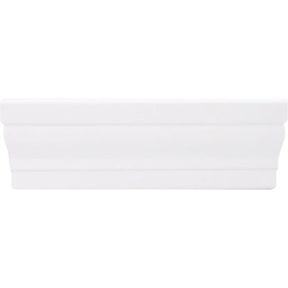 Inteplast Building Products 11/16 In. W. x 2-3/8 In. H. x 7 Ft. L. Crystal White Polystyrene Colonial Casing