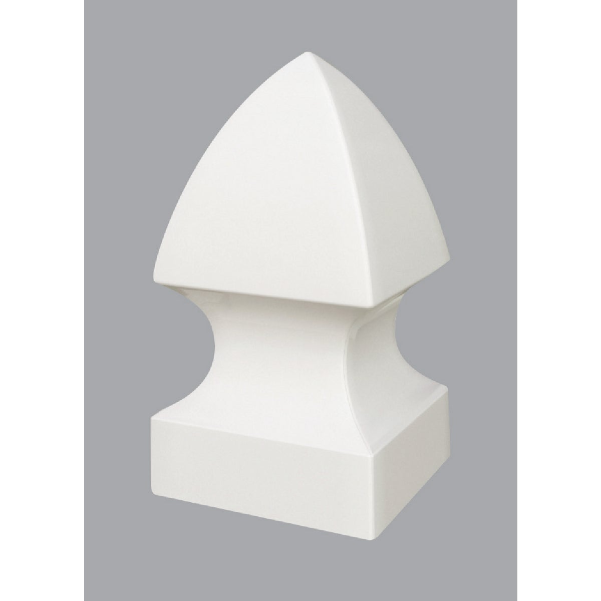 Outdoor Essentials 4 In. x 4 In. White Gothic Vinyl Post Cap