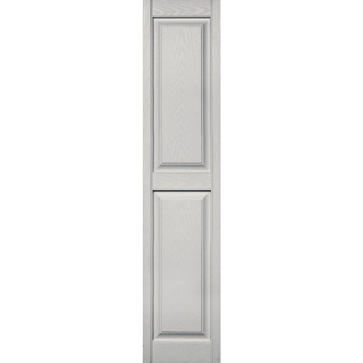 Builders Edge 15 in. x 71 in. Paintable Panel Shutter, (2-Pack)