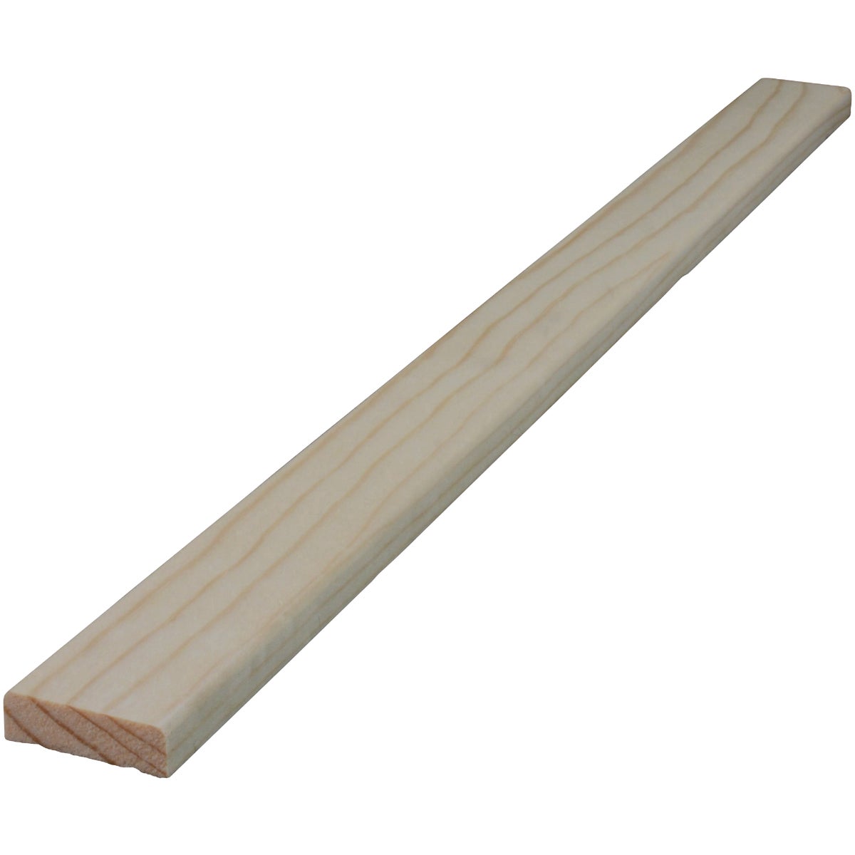 Alexandria Moulding 3/8 In. W. x 3-1/4 In. H. x 7 Ft. L. Solid Pine Stop Molding